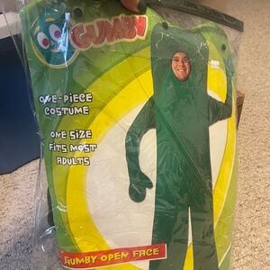 Adult Gumby Costume